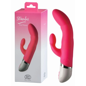 MINDS of LOVE Stimulus Dual Vibrator pink