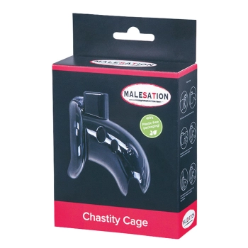 MALESATION Chastity Cage black