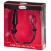 MALESATION Cock-Grip with Alu-Plug medium, black