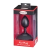 MALESATION Alu-Plug with suction cup large, black