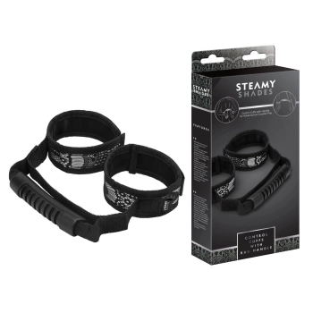 STEAMY SHADES Control Cuffs with Bag Handle