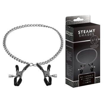 STEAMY SHADES Adjustable Alligator Nipple Clamps