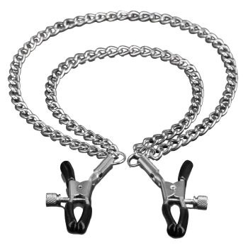 STEAMY SHADES Adjustable Double Chain Nipple Clamps