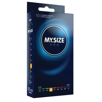 Profesjonalne prezerwatywy mysize pro 53mm 10szt