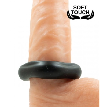 Mr.Cock Square Silicone Cockring black