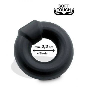 Mr.Cock Diamond Silicone Cockring black