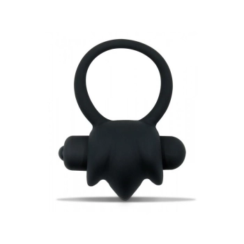 Mr. Cock the Bang Vibrating Silicone Cockring black