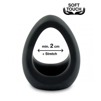 Mr. Cock Drop Silicone Cockring black