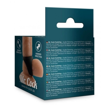 Mr. Cock Drop Silicone Cockring black