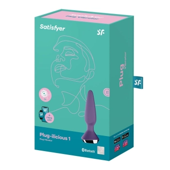 Korek analny wibrujący plug satisfyer plug-ilicius