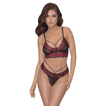 Bra Set black/red S