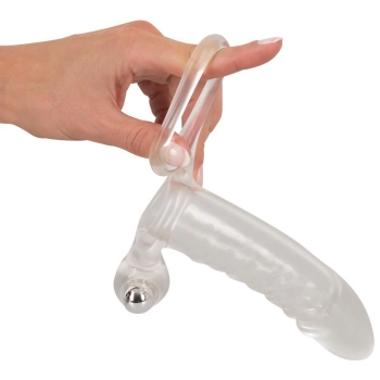 Crystal Clear Vibrating Sleeve