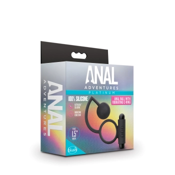 ANAL ADVENTURES ANAL BALL WITH C-RING