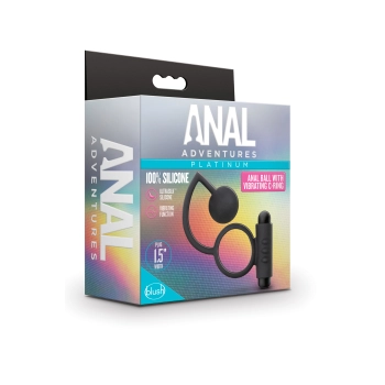 ANAL ADVENTURES ANAL BALL WITH C-RING