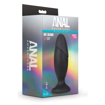 ANAL ADVENTURES SILICONE ROCKET PLUG