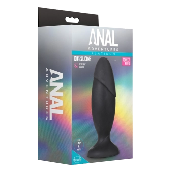 ANAL ADVENTURES SILICONE ROCKET PLUG