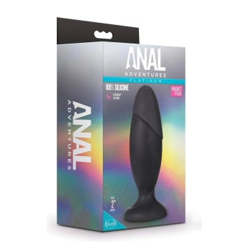 ANAL ADVENTURES SILICONE ROCKET PLUG