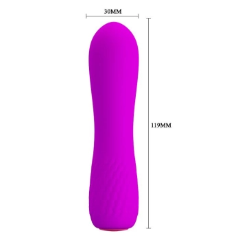 Wibrator mini klasyczny mały masażer 12 tryb 11cm