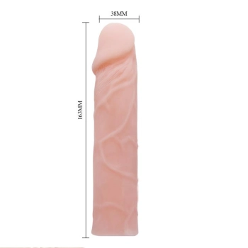 Wyginane elastyczne dildo z kręgosłupem penis 16cm