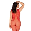 Bodystocking otwarte w kroku obsessive n112 xl/xxl