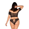 Top majtki sex komplet obsessive inessita xl/xxl