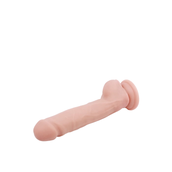 Dildo duże żylaste penis z mocną przyssawką 23 cm