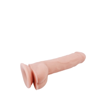 Dildo duże żylaste penis z mocną przyssawką 23 cm