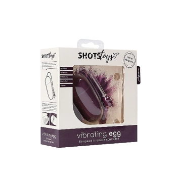 10 Speed Vibrating Egg - Purple