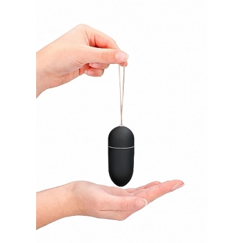 10 Speed Remote Vibrating Egg - Big - Black