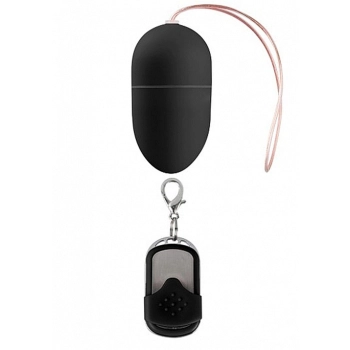 10 Speed Remote Vibrating Egg - Medium - Black