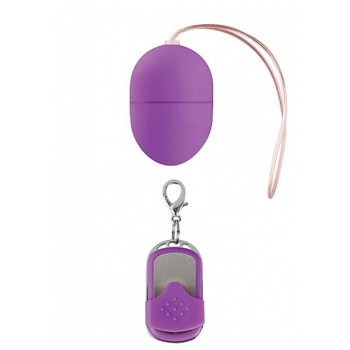 10 Speed Remote Vibrating Egg - Small - Purple