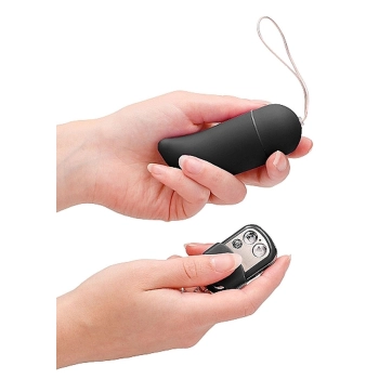 Wireless Vibrating G-Spot Egg - Big - Black