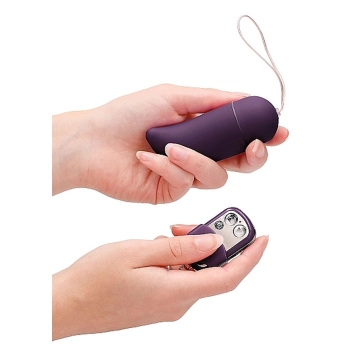 Wireless Vibrating G-Spot Egg - Big - Purple