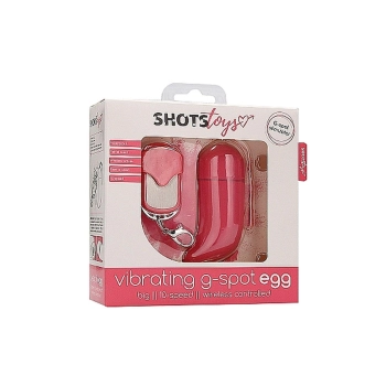 Wireless Vibrating G-Spot Egg - Big - Pink