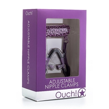 Adjustable Nipple Clamps - Purple