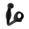 No.2 - Butt Plug with Cockring - Black