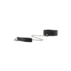 Reversible Collar with Leash - Black