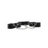 Reversible Collar / Wrist / Ankle Cuffs - Black