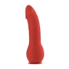 Deluxe Silicone Strap On - 8 Inch - Red