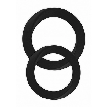 Infinity - Thin - M and L Cockring - Black