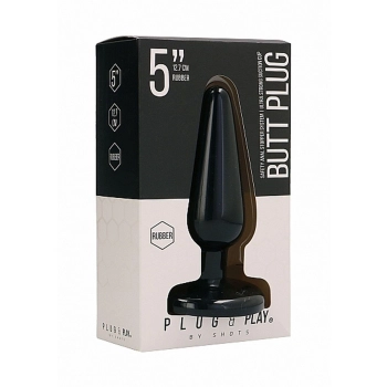 Butt Plug - Basic - 5 Inch - Black