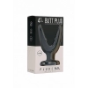 Butt Plug - Split #1 - 4 Inch - Black