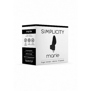 MARIE Finger vibrator - Black