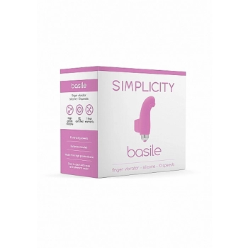 BASILE Finger vibrator - Pink