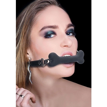 Ouch! Bone Gag - Black