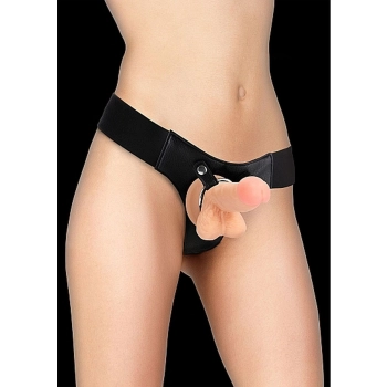 Strap on realistyczny Ouch 15 cm skóra