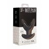 Butt Plug - Split 3 - 3 Inch - Black