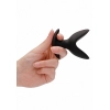 Butt Plug - Split 3 - 3 Inch - Black