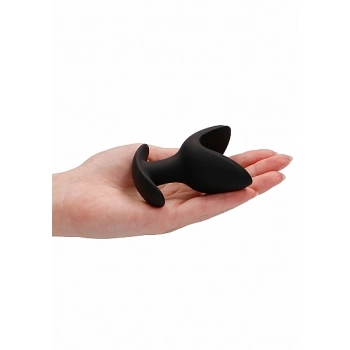 Butt Plug - Split 3 - 3 Inch - Black