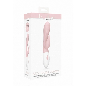 Rabbit Vibrator - Juicy - Pink